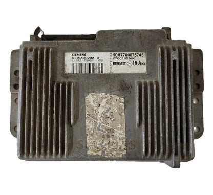 Renault ECU / S115300202A / HOM7700875745 / 7700105980 / S115300202 / SIEMENS