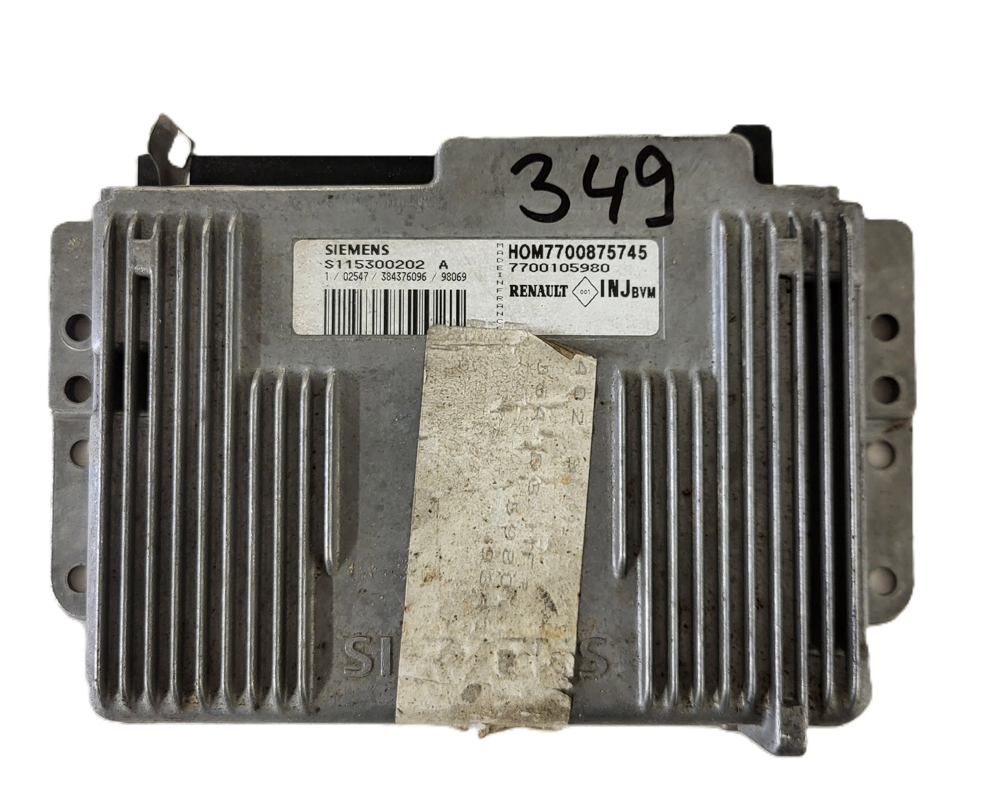 Renault ECU / S115300202A / HOM7700875745 / 7700105980 / S115300202 / SIEMENS