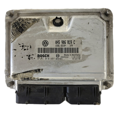 VW VAG POLO GOLF ECU / 045906019C / 0281010697 / EDC15P+ / BOSCH