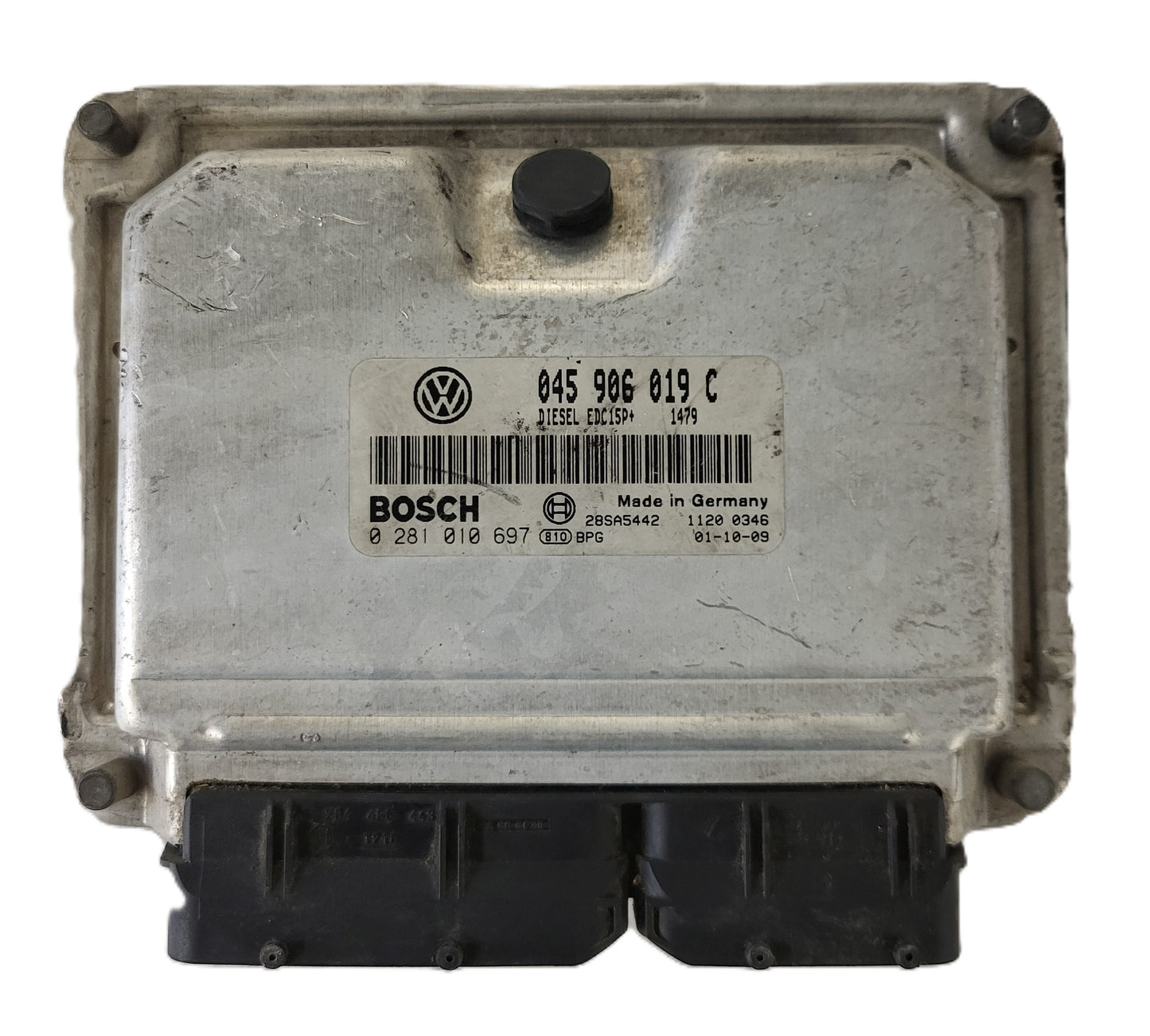 VW VAG POLO GOLF ECU / 045906019C / 0281010697 / EDC15P+ / BOSCH