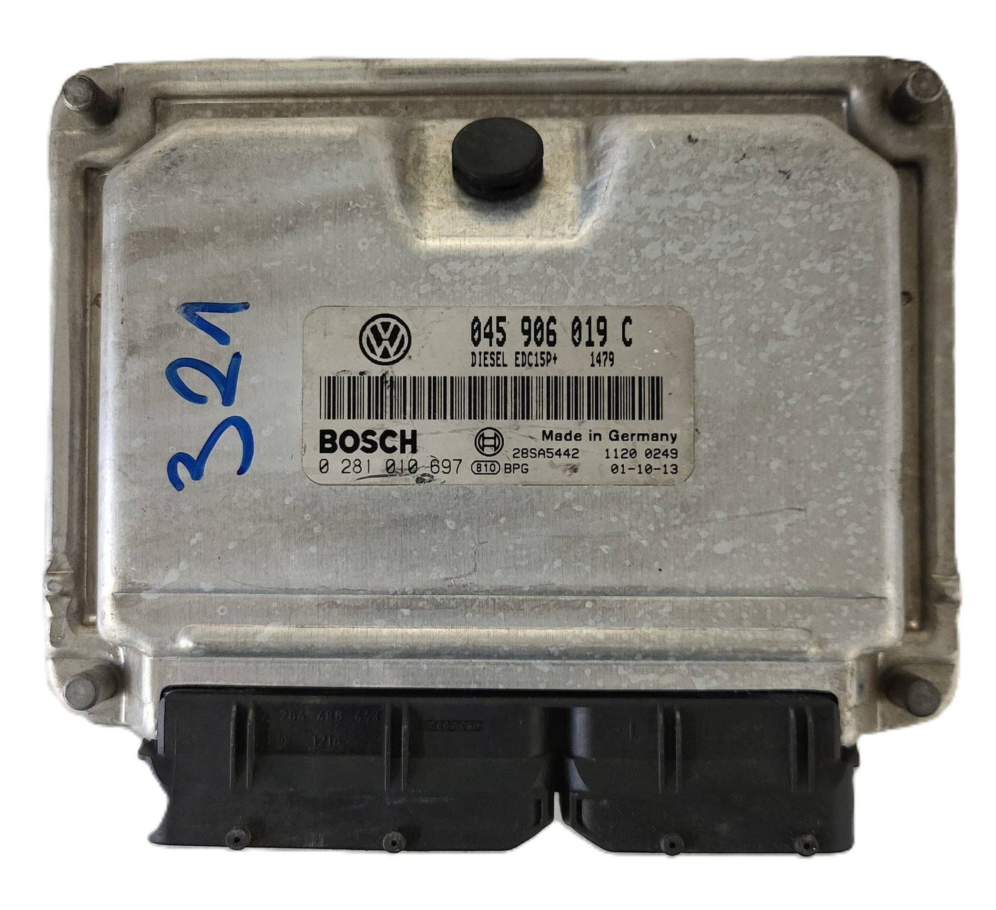 VW VAG POLO GOLF ECU / 045906019C / 0281010697 / EDC15P+ / BOSCH