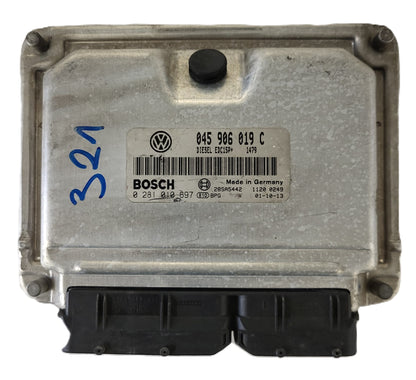 VW VAG POLO GOLF ECU / 045906019C / 0281010697 / EDC15P+ / BOSCH