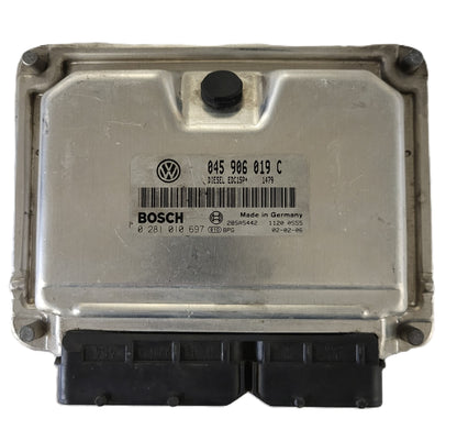 VW VAG POLO GOLF ECU / 045906019C / 0281010697 / EDC15P+ / BOSCH