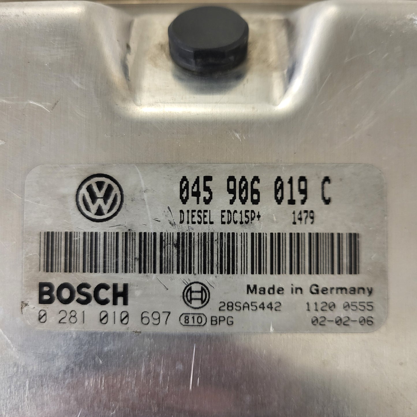 VW VAG POLO GOLF ECU / 045906019C / 0281010697 / EDC15P+ / BOSCH
