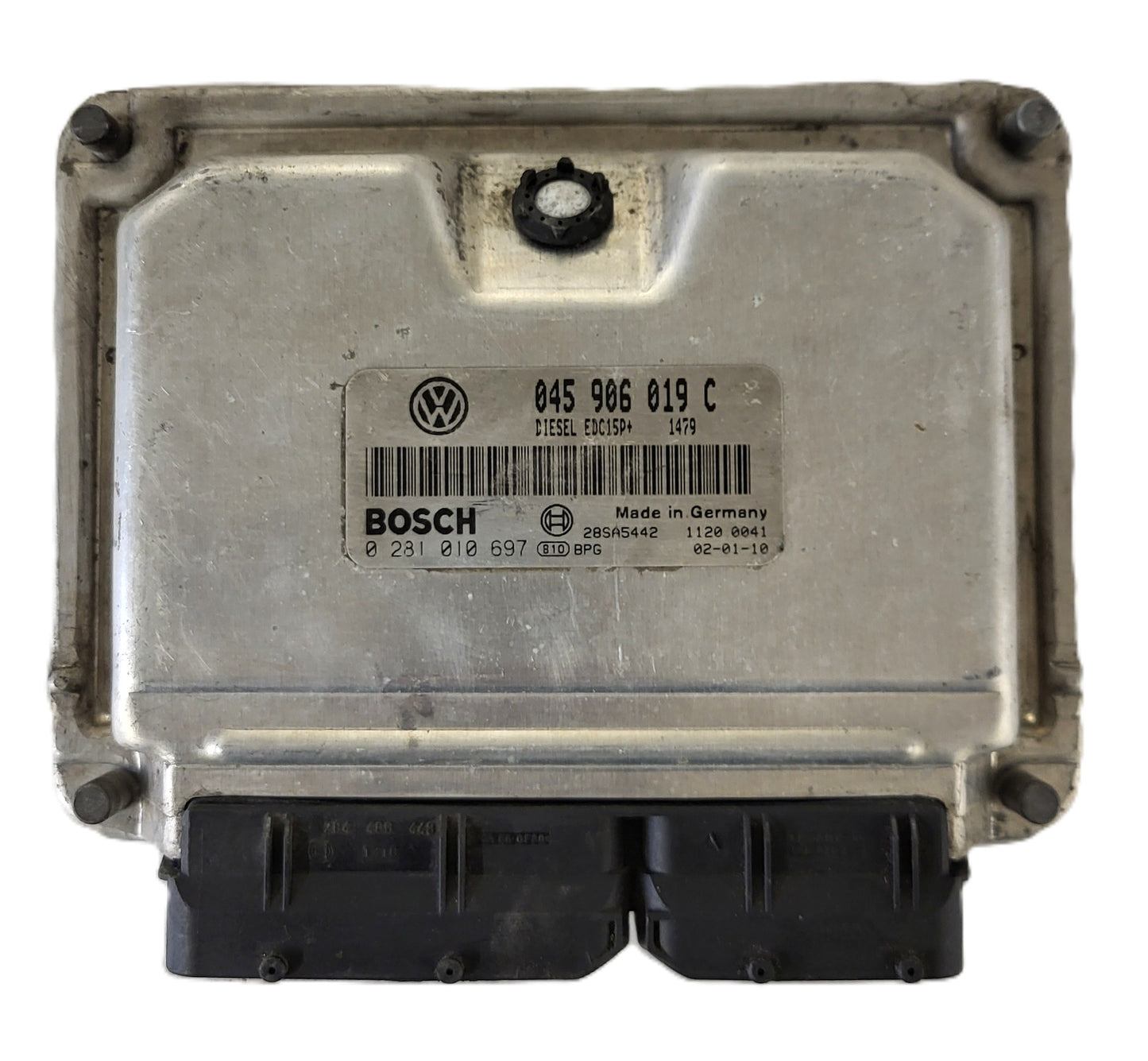 VW VAG POLO GOLF ECU / 045906019C / 0281010697 / EDC15P+ / BOSCH