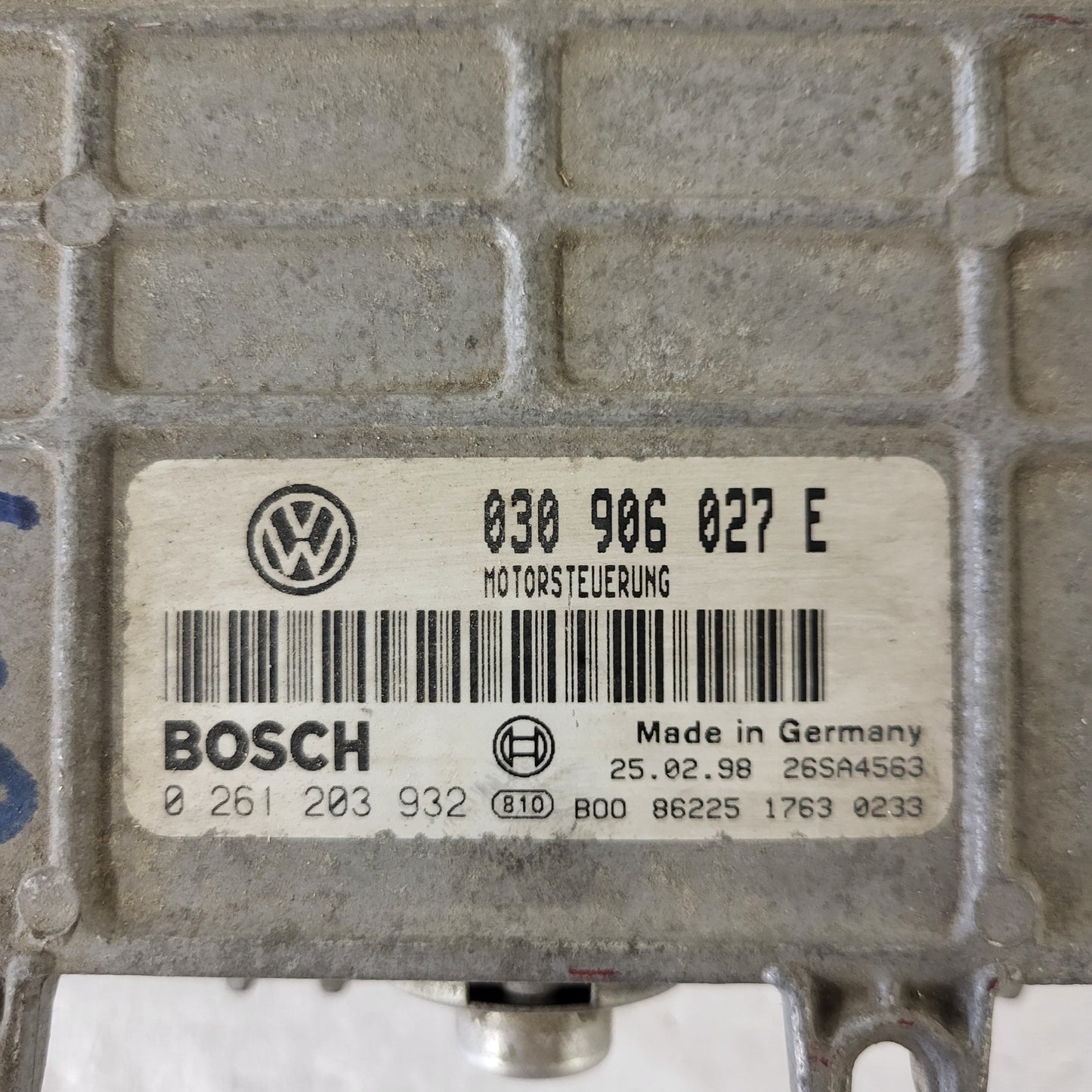 VW LUPO POLO AROSA ECU / 030906027E / 0261203931/932 / BOSCH
