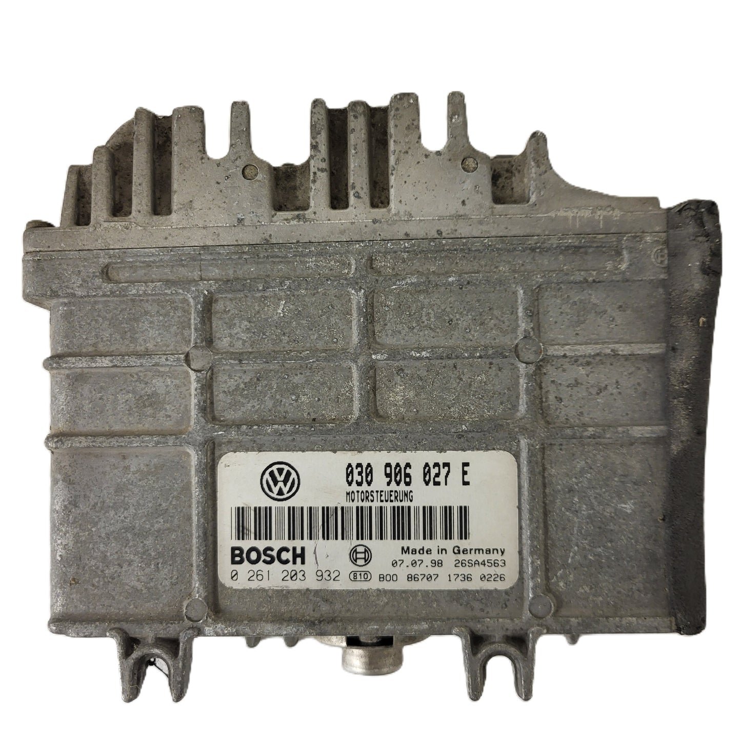 VW LUPO POLO AROSA ECU / 030906027E / 0261203932 / BOSCH