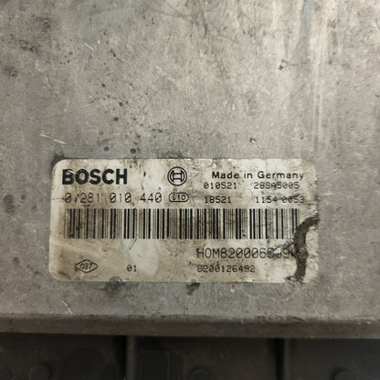 VOLVO V40 S40 ECU / 0281010440 / HOM8200065994 / 8200126492 / BOSCH