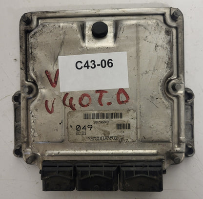 VOLVO V40 S40 ECU / 0281010440 / HOM8200065994 / 8200126492 / BOSCH
