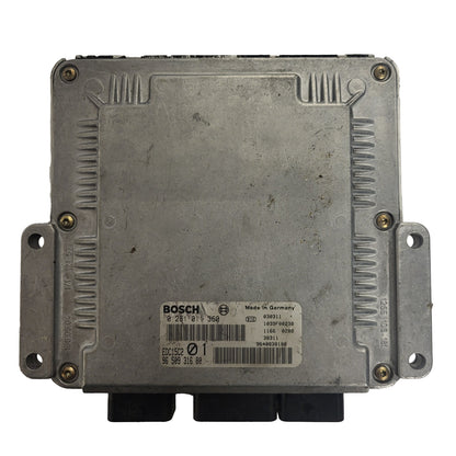 PEUGEOT 406 ECU / 0281011360 / 9650931680 / EDC15C2 / BOSCH