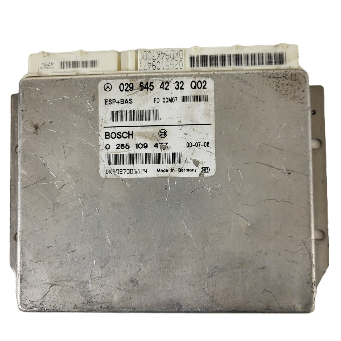 Mercedes A-Class W168 ESP ECU / 0295454232 Q02 / 0265109477 / BOSCH