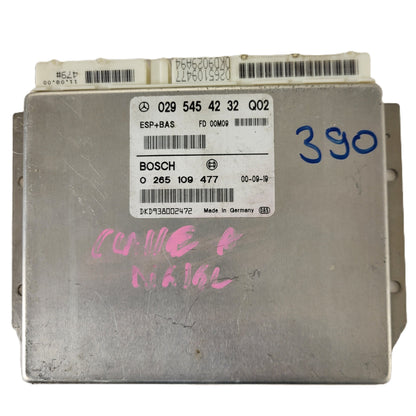 Mercedes A-Class W168 ESP ECU / 0295454232 Q02 / 0265109477 / BOSCH
