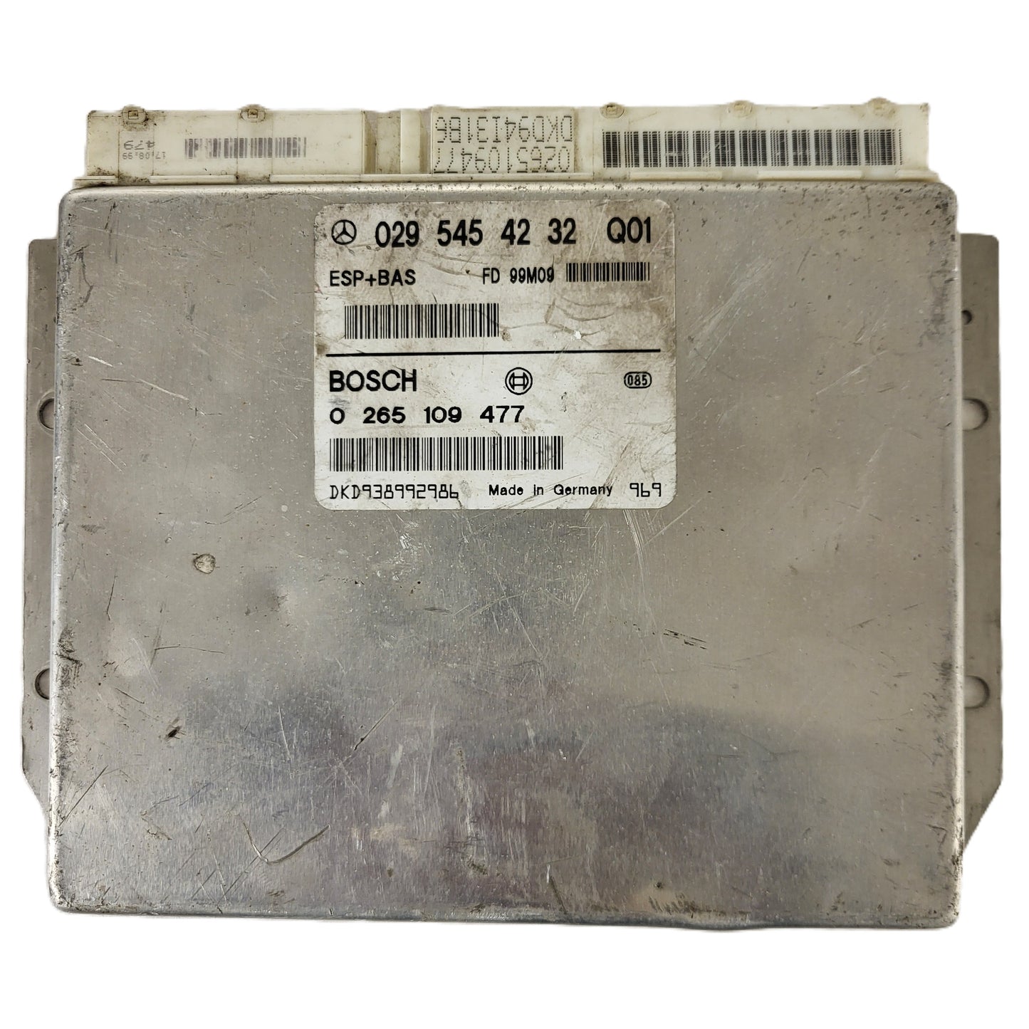 Mercedes A-Class W168 ESP ECU / 0295454232 Q02 / 0265109477 / BOSCH