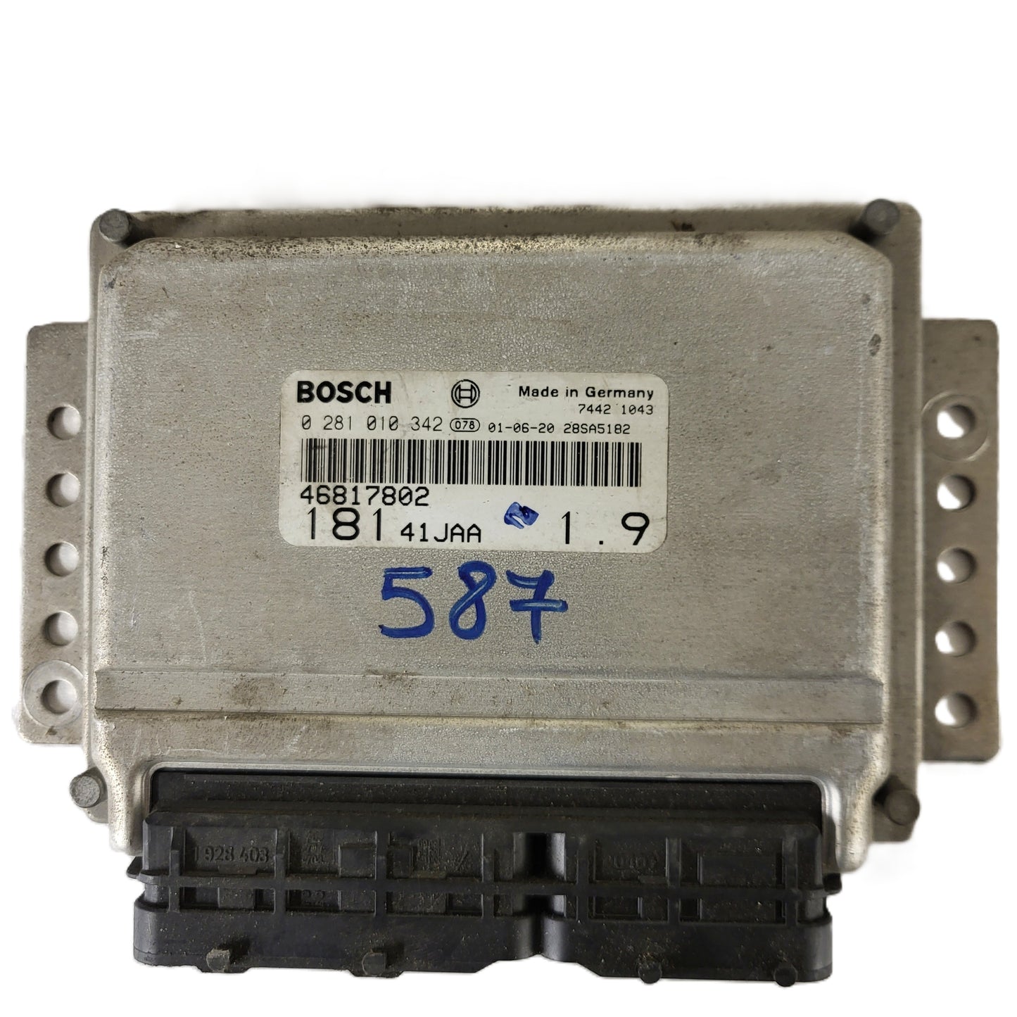 FIAT MAREA TIPO 1.9 JTD ECU / 0281010342 / 46817802 / BOSCH