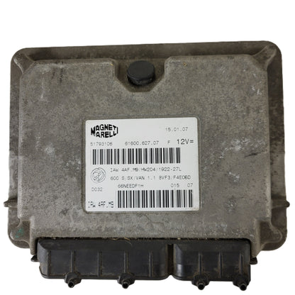 Fiat Seicento 600 ECU / 51793106 / IAW 4AF.M9 / 61600.627.07 / HW204