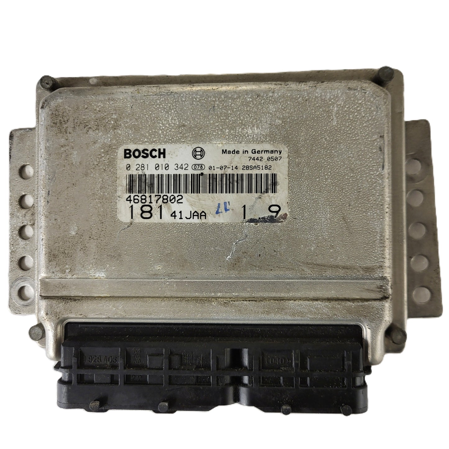 FIAT MAREA TIPO 1.9 JTD ECU / 0281010342 / 46817802 / BOSCH