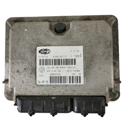 Fiat Seicento 600 ECU / 51793106 / IAW 4AF.M9 / 61600.627.07 / HW204