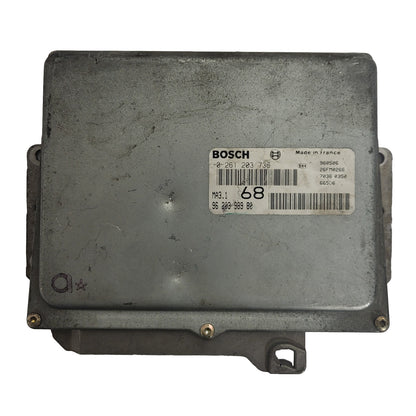 Peugeot 106 Citroen Saxo 1.1 ECU / 0261203736 / 96203998980 / MA3.1 / BOSCH