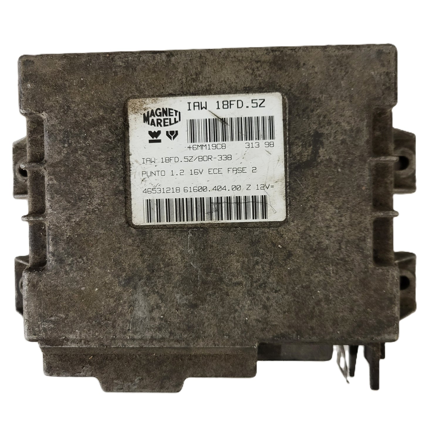 Fiat Punto 1.2 16V ECU / IAW18FD.5Z / 46531218 / 61600.404.00 / MAGNETI MARELLI
