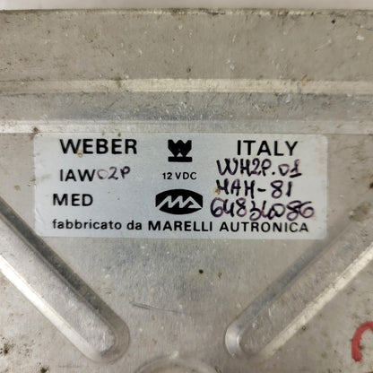 LANCIA FIAT DELTA ECU / IAW 02P / WH2P.01 / HAH-81 / 64834086 / WEBER