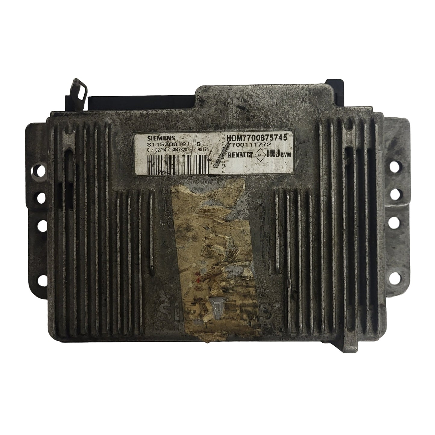 Renault ECU / S115300121B / S115300121 / HOM7700875745 / 7700111772