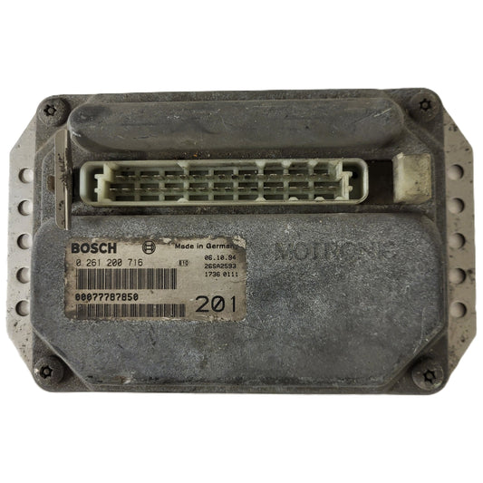 LANCIA Y10 ECU / 0261200716 / 7778785 / 00077787850 / BOSCH