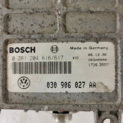 VOLKSWAGEN POLO ECU / 030906027AA / 0261204616/617 / BOSCH