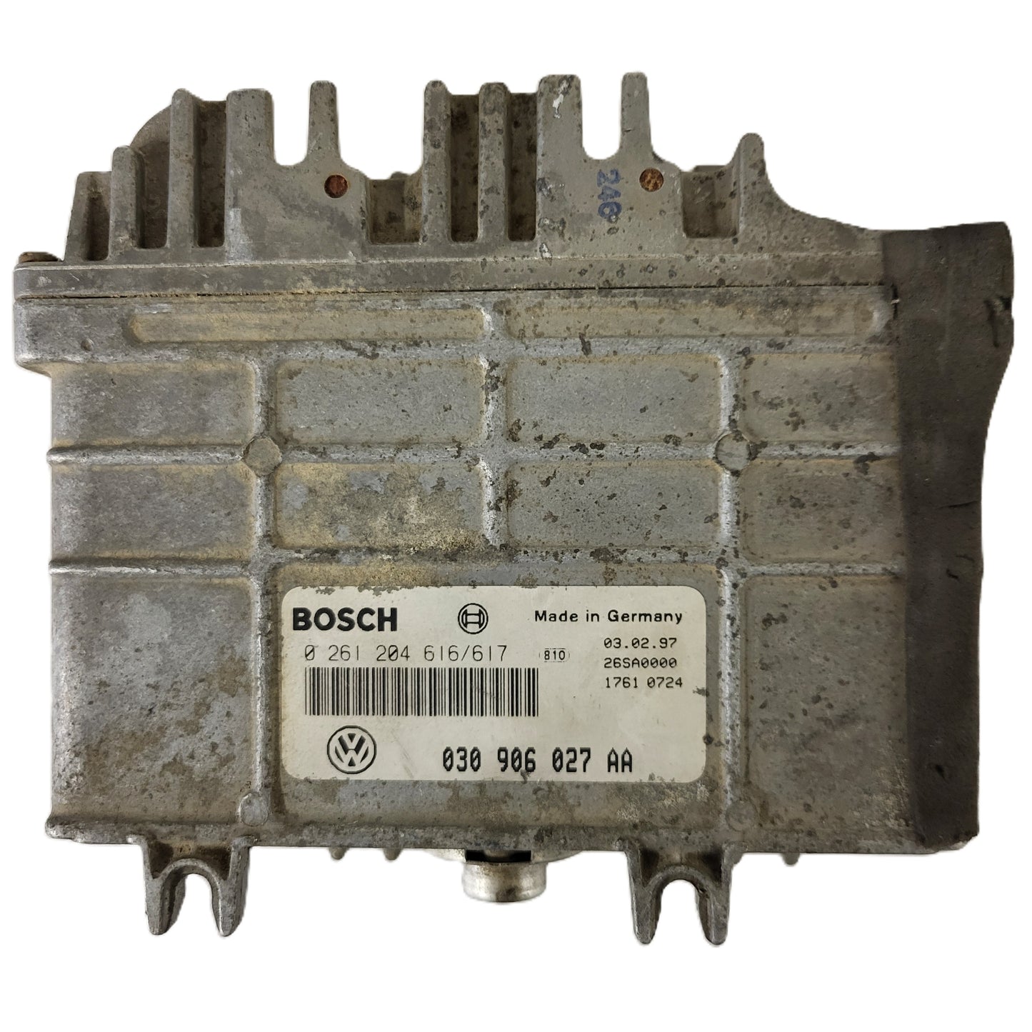 VOLKSWAGEN POLO ECU / 030906027AA / 0261204616/617 / BOSCH