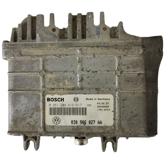 VOLKSWAGEN POLO ECU / 030906027AA / 0261204616/617 / BOSCH