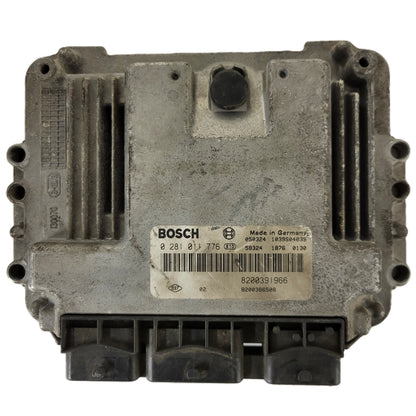 Renault 1.9DCI ECU / 0281011776 / 8200391966 / 8200386508 / BOSCH