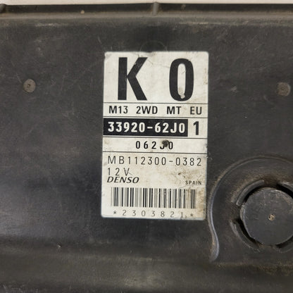 SUZUKI SWIFT ECU / 33920-62J0 / MB112300-0382 / M13 / DENSO