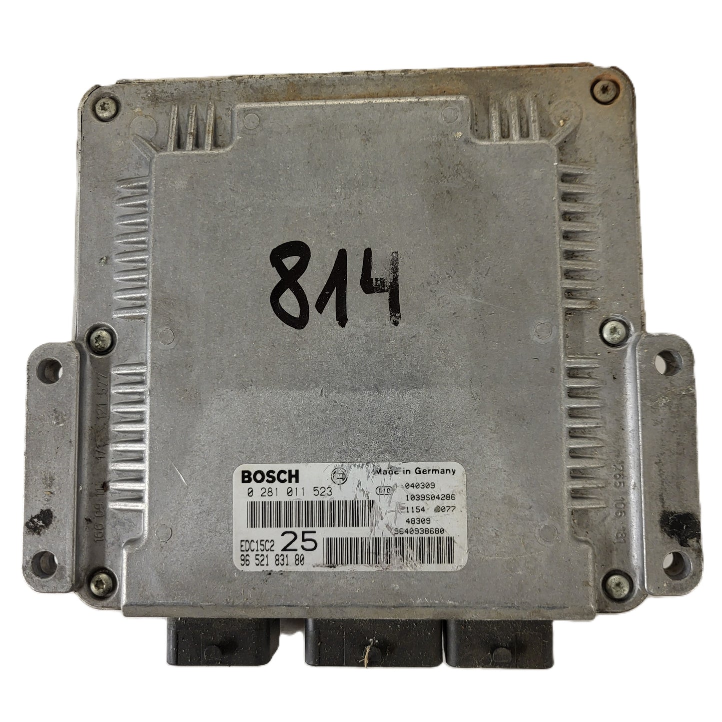 CITROEN XSARA ECU / 0281011523 / EDC15C2 / 9652183180 / 9640938680 / SAGEM
