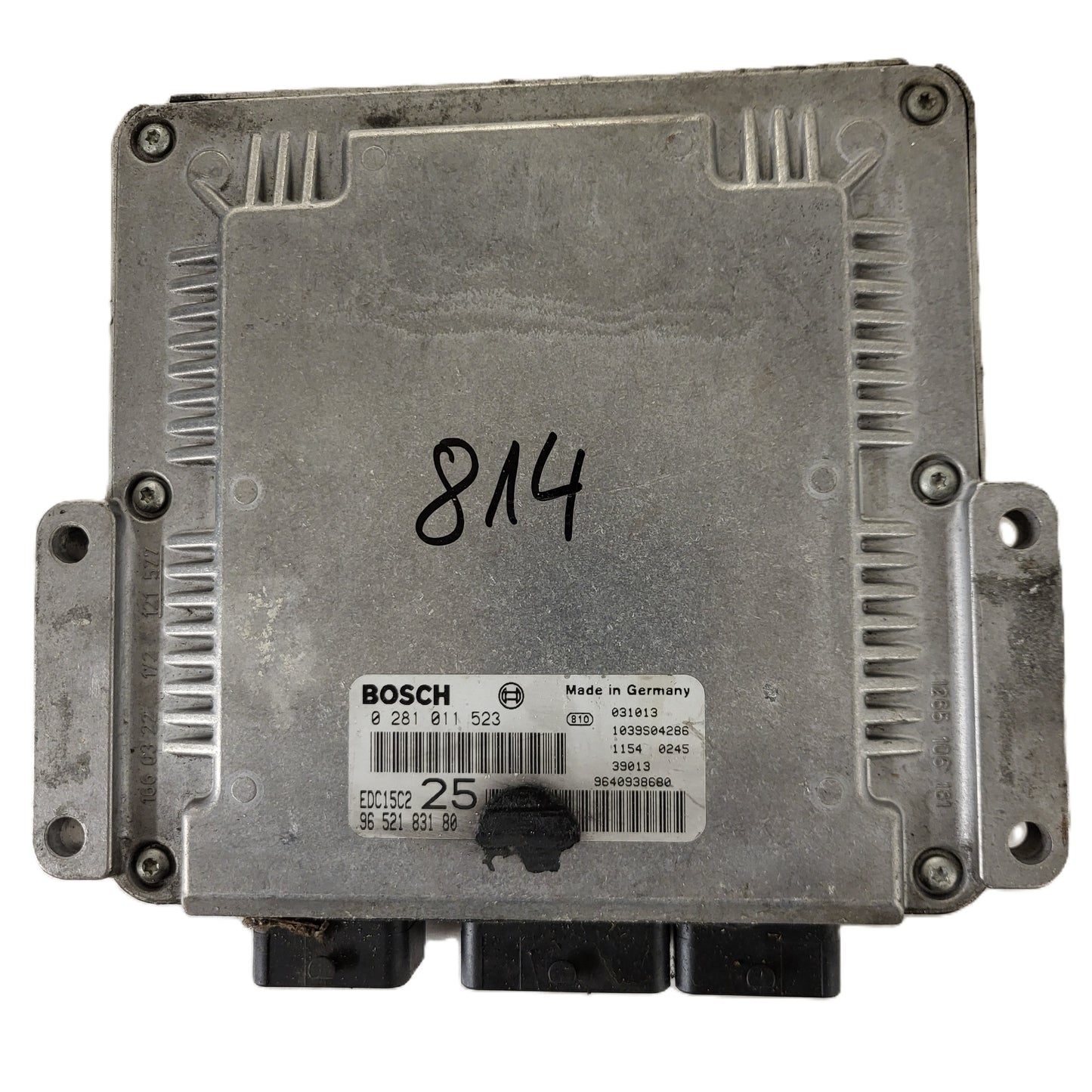 CITROEN XSARA ECU / 0281011523 / EDC15C2 / 9652183180 / 9640938680 / SAGEM