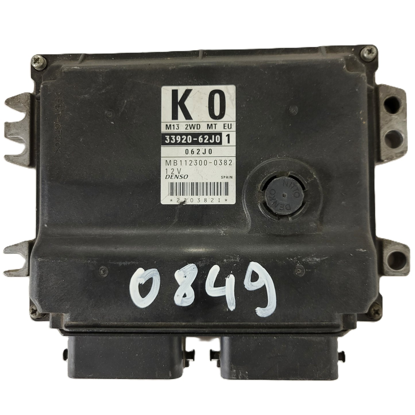 SUZUKI SWIFT ECU / 33920-62J0 / MB112300-0382 / M13 / DENSO