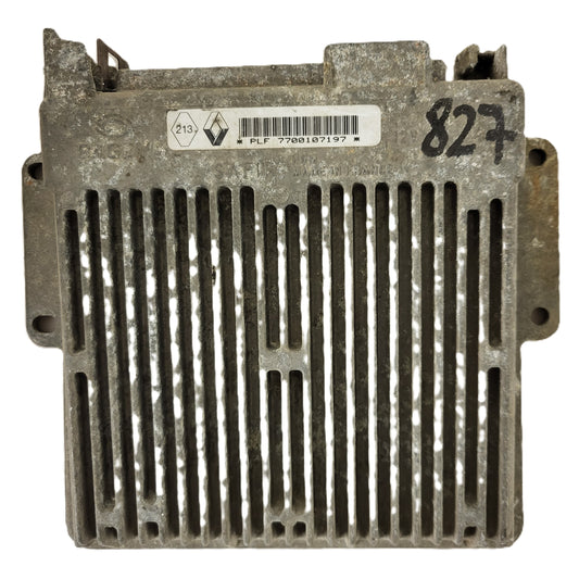 Renault Clio Twingo ECU / PLF 7700107197 / HOM 7700105560 / 21624886-4 / SAGEM