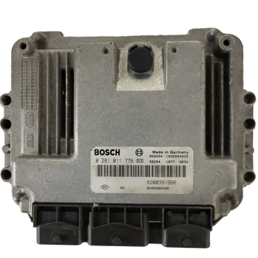 Renault 1.9DCI ECU / 0281011776 / 8200391966 / 8200386508 / BOSCH