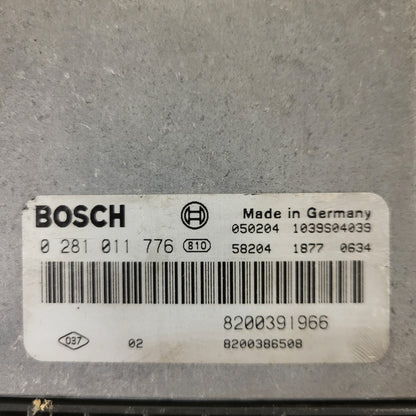 Renault 1.9DCI ECU / 0281011776 / 8200391966 / 8200386508 / BOSCH