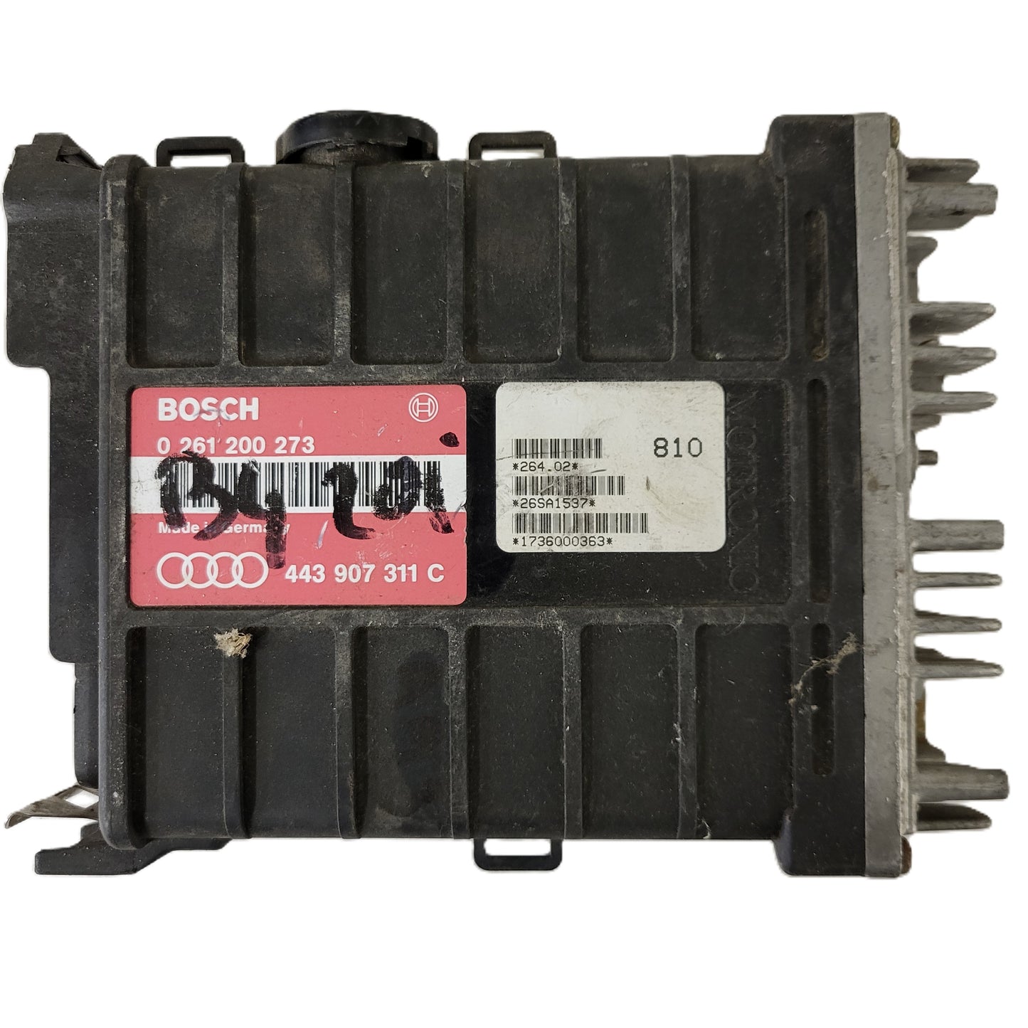 Audi 80 90 ECU / 0261200273 / 443907311C / BOSCH