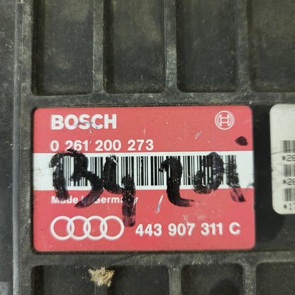 Audi 80 90 ECU / 0261200273 / 443907311C / BOSCH