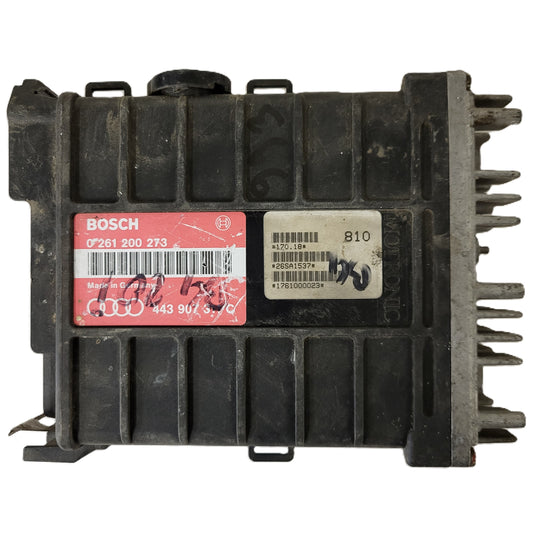 Audi 80 90 ECU / 0261200273 / 443907311C / BOSCH