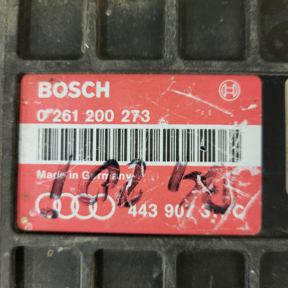 Audi 80 90 ECU / 0261200273 / 443907311C / BOSCH