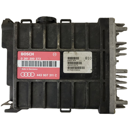 Audi 80 90 ECU / 0261200273 / 443907311C / BOSCH