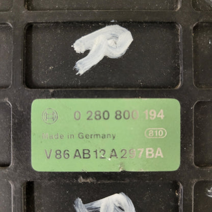 FORD ESCORT RS TURBO ECU / 0280800194 / V86AB-12A297-BA / V86AB12A297BA