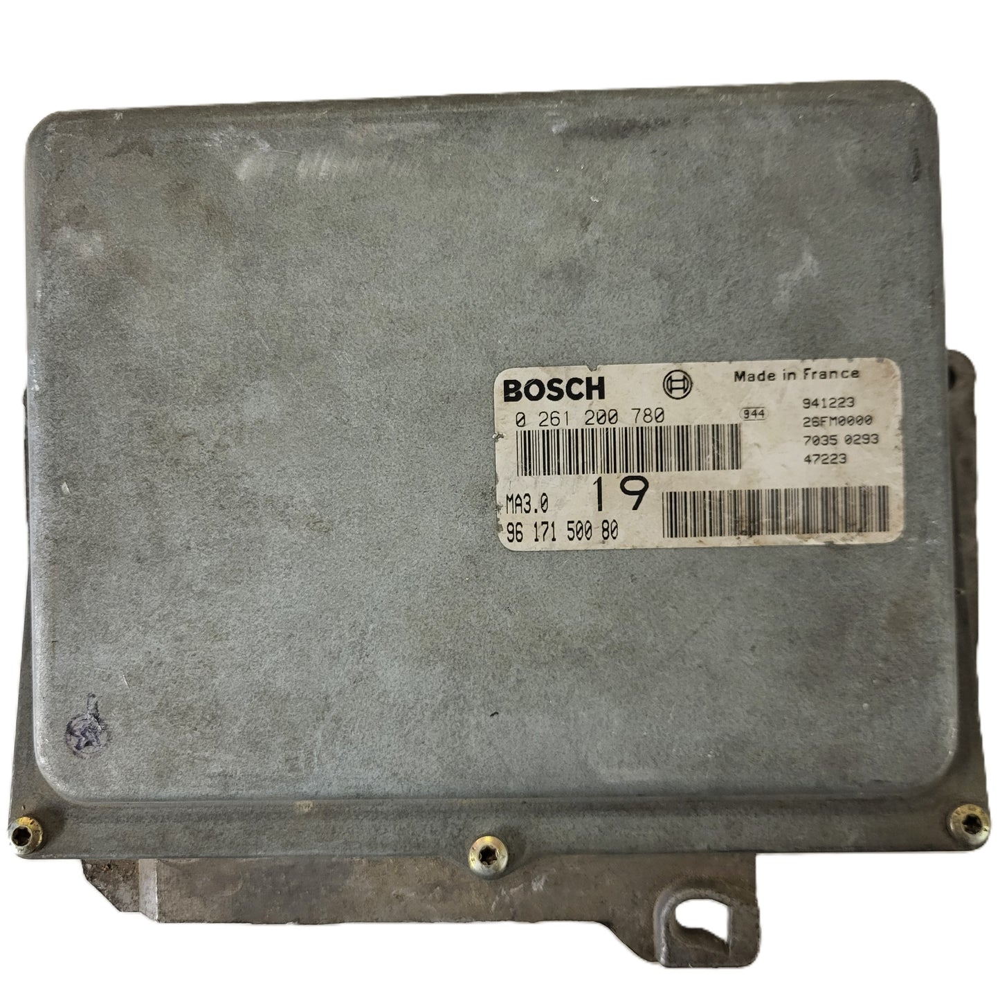 Peugeot Citroen ECU / 0261200780 / 9617150080 / MA3.0 / BOSCH