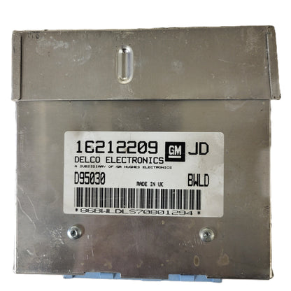 Opel Corsa ECU / 16212209 / JD / D95030 / BWLD / GM