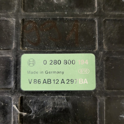 FORD ESCORT RS TURBO ECU / 0280800194 / V86AB-12A297-BA / V86AB12A297BA