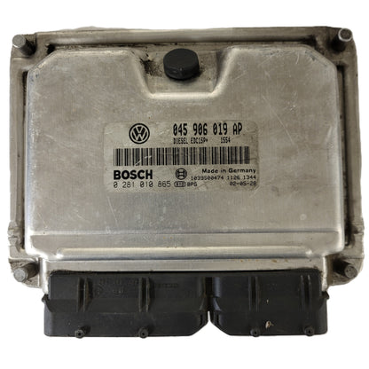 VW GOLF POLO ECU / 045906019AP / 0281010865 / EDC15P+ / BOSCH