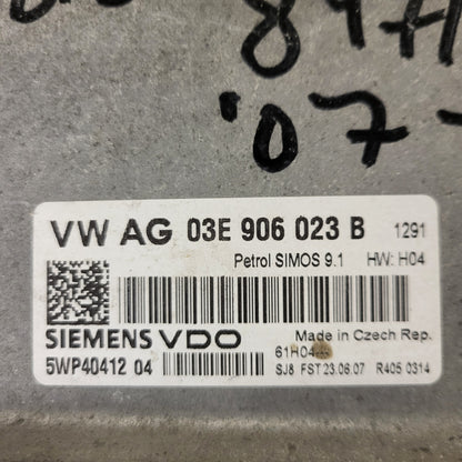 ŠKODA FABIA ECU / 03E906023B / 5WP40845 04 / SIMOS 9.1 / SIEMENS