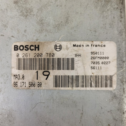 Peugeot Citroen ECU / 0261200780 / 9617150080 / MA3.0 / BOSCH