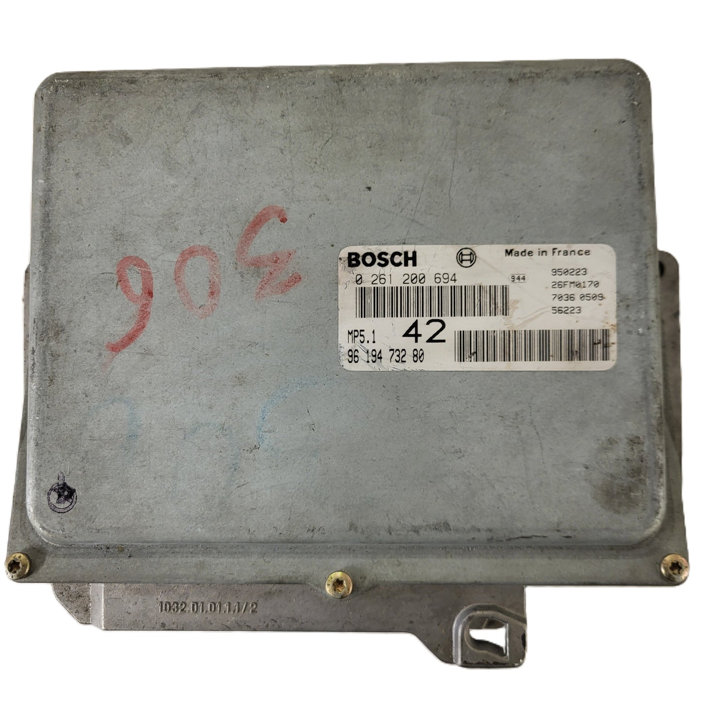 Peugeot 306 106 ECU / 0261200694 / 9619473280 / BOSCH